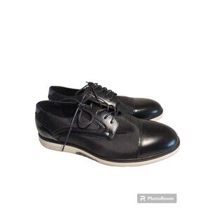Alfani Casual Size 12 M Men's  Black Leather Shoes